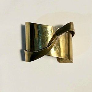 Gold Cuff Bracelet, possibly bronze colored metal
